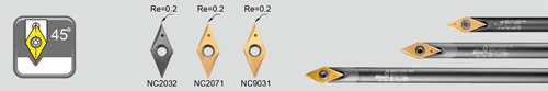 Engraving Cutter (V045/V060) (high-speed type)